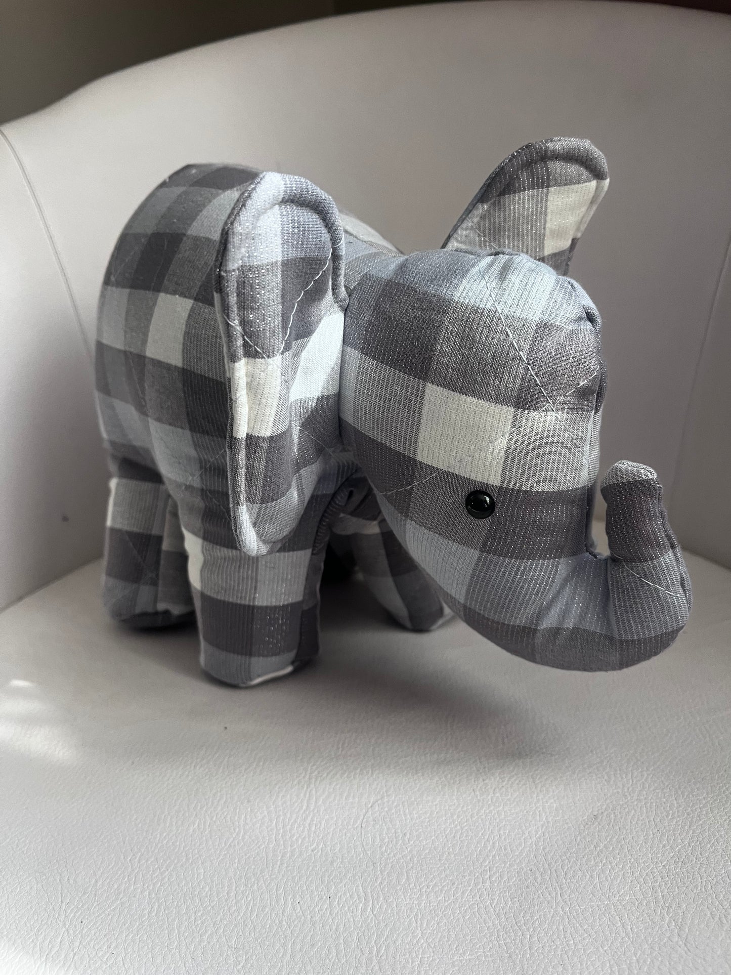 Plaid elephant