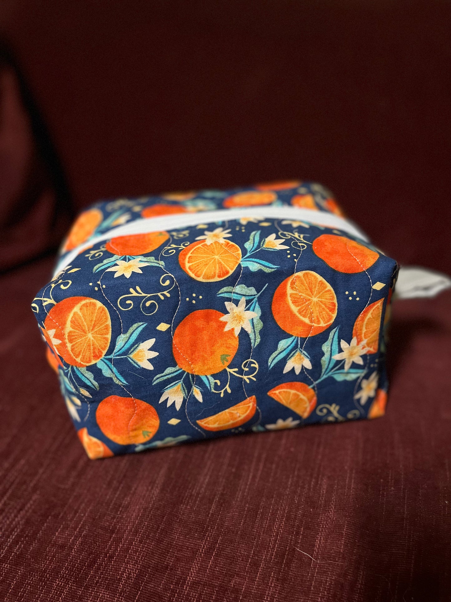Orange Box Pouch