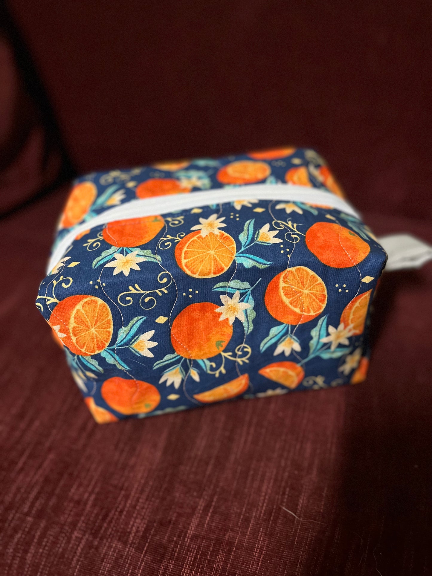 Orange Box Pouch